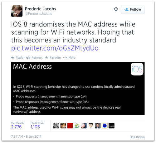 What is a mac address used for